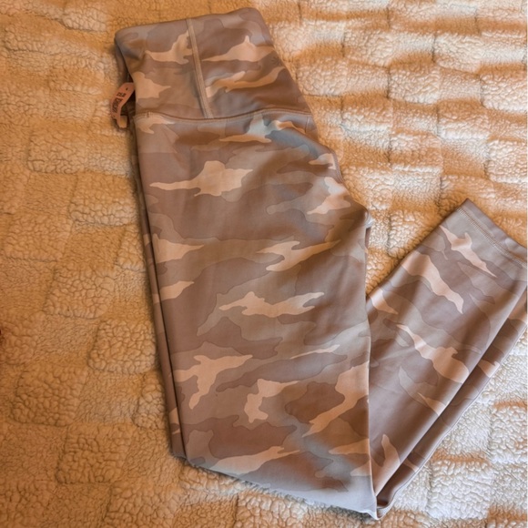 Athleta Pants - Athleta Neutral Camouflage Leggings